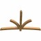 Ekena Millwork Davenport Rough Sawn Timber Gable Bracket, Western Red Cedar, 84"W x 53"H x 4"D x 4"F, 15/12 Pitch GBW084X53X0404DAV00RWR - alternate 5